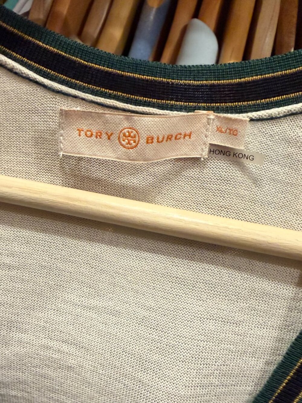 Tory Burch Cardigan XL - Picture 2 of 4
